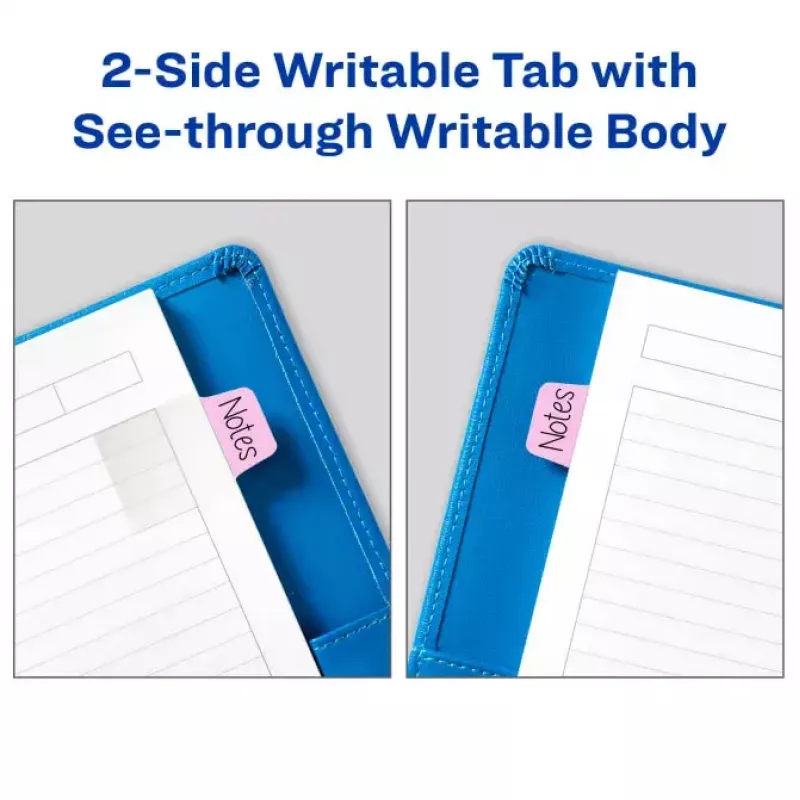 Skirtukų kortelės Avery Ultra Tabs 74761 mėlyna, žalia, rožinė, violetinė