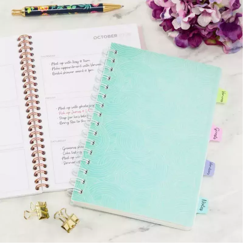 Skirtukų kortelės Avery Ultra Tabs 74761 mėlyna, žalia, rožinė, violetinė