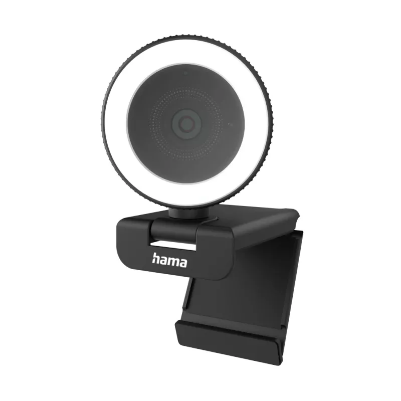Hama C-850 Pro internetinė kamera 4 MP 2560 x 1440 pikseliai USB 2.0 Juoda