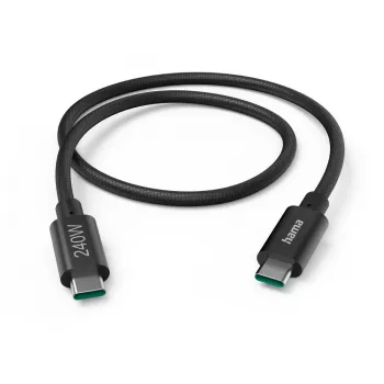 Hama Full-Featured USB kabelis USB 3.2 Gen 1 (3.1 Gen 1) 1,5 m USB C juodas