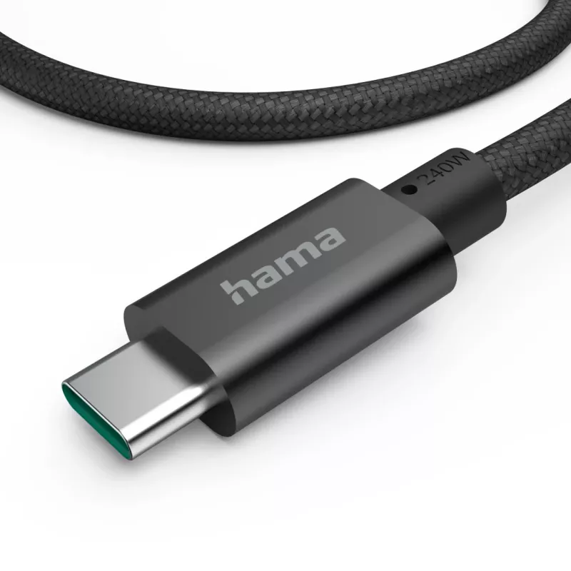 Hama Full-Featured USB kabelis USB 3.2 Gen 1 (3.1 Gen 1) 1,5 m USB C juodas