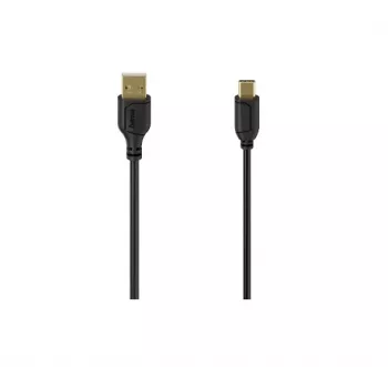 Hama 00074265 USB kabelis USB 2.0 0,75 m USB A USB C juodas