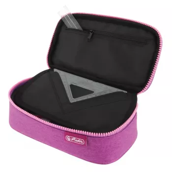 Pieštukinė Herlitz beatBox ABC Soft poliesteris rožinė violetinė 225x120x70 mm