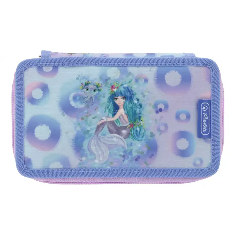 Kanceliarinių prekių rinkinys Herlitz Mystic Mermaid 23 vnt. mėlyna rožinė poliesteris