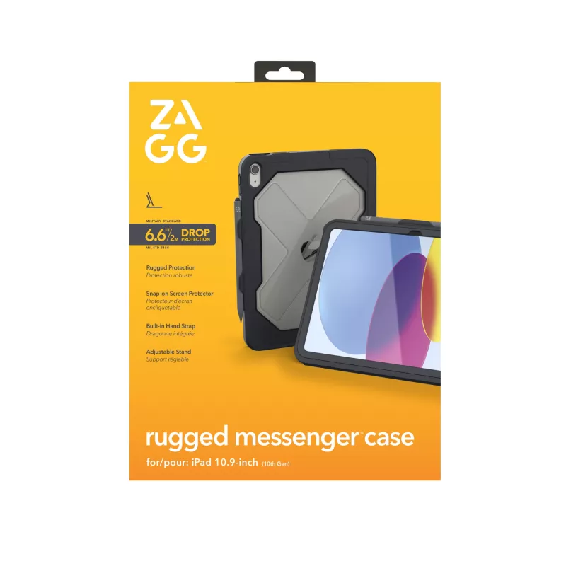 ZAGG Rugged Messenger Case Apple iPad 10,9 colio 10 kartos anglies spalvos
