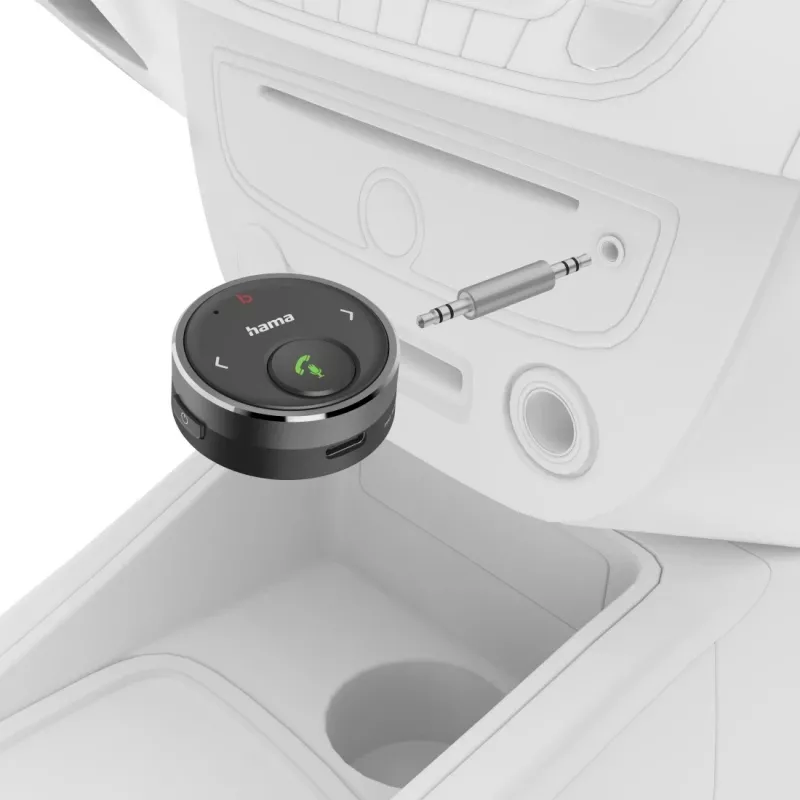 Hama 00014173 Bluetooth muzikos imtuvas 7 m Juoda, Pilka, Sidabrinė