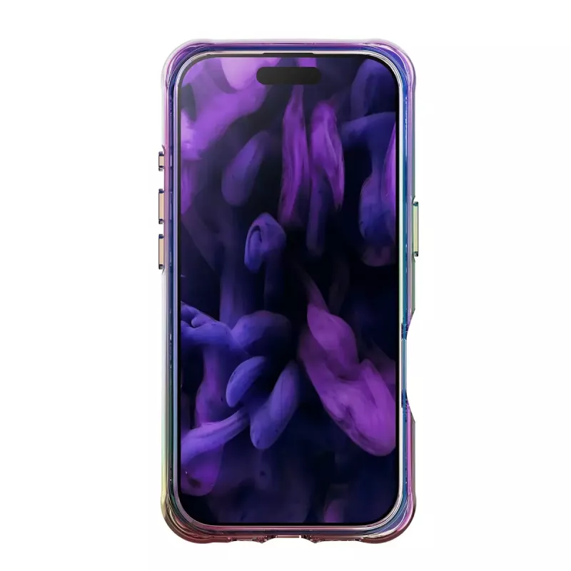 LAUT AERO HOLO dėklas iPhone 17 Air 6,5 colio, daugiaspalvis permatomas