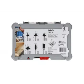 Frezų rinkinys Bosch 2 607 017 470 6 vnt