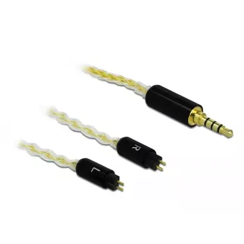 Garso kabelis DeLOCK 85849 1,25 m 3,5 mm baltas
