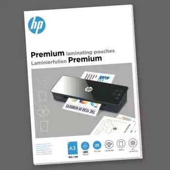 HP 9128 laminavimo maišeliai A3 250 mikronų 25 vnt