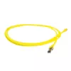 ACT geltonas 5 metrų SFTP CAT8 patch laidas su RJ45 kištukais
