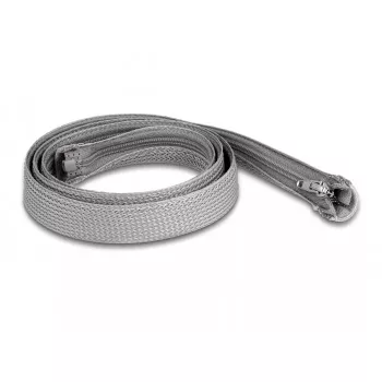 Pintas kabelių įvyniojimas DeLOCK 20824 1m x 20mm pilkas