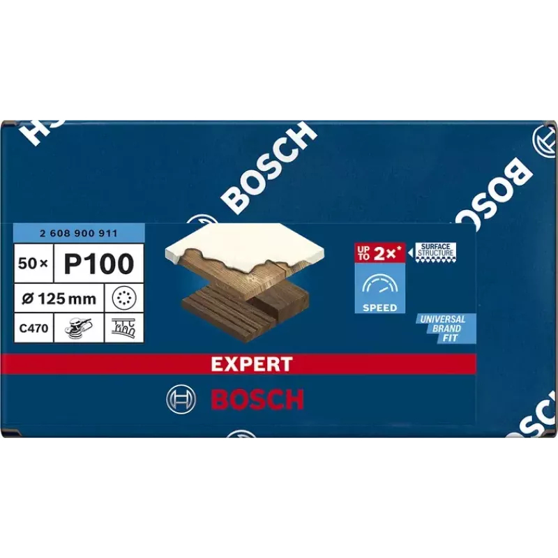 Šlifavimo diskai Bosch Expert C470 50 vnt.