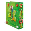 HERMA A4 segtuvas su D-žiedu Fritz the Worm, kartoninis, 285x315 mm