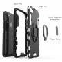 CoreParts MOBX-COV-JL-XR apsauginis dėklas telefonui 15,5 cm (6,1 colio) Juodas