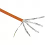 Hama 00020097 tinklo kabelis Cat7 10 m oranžinis
