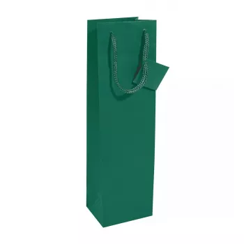 Dovanų maišelis Sigel GT502 žalias 100mm x 80mm x 350mm