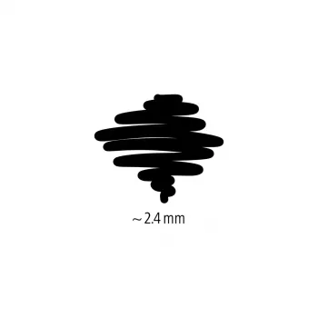 Dažų markeris Staedtler Lumocolor 349, 6 vnt.