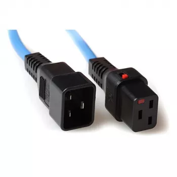ACT maitinimo laidas C19 IEC Lock - C20 mėlynas 2 m, PC1358
