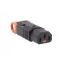 ACT C13 IEC Lock+ perjungiamas juodas, PA130100BK