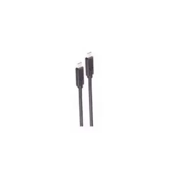 USB kabelis ShiverPeaks BS13-63005 USB4 Gen 3x2 0,25 m USB C juodas