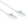 ACT White 7 metrų LSZH U/UTP CAT6 plonas lizdinis kabelis su RJ45 jungtimis