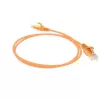 ACT Orange 5 m LSZH U/UTP CAT6 plonas tinklo laidas su RJ45 jungtimis