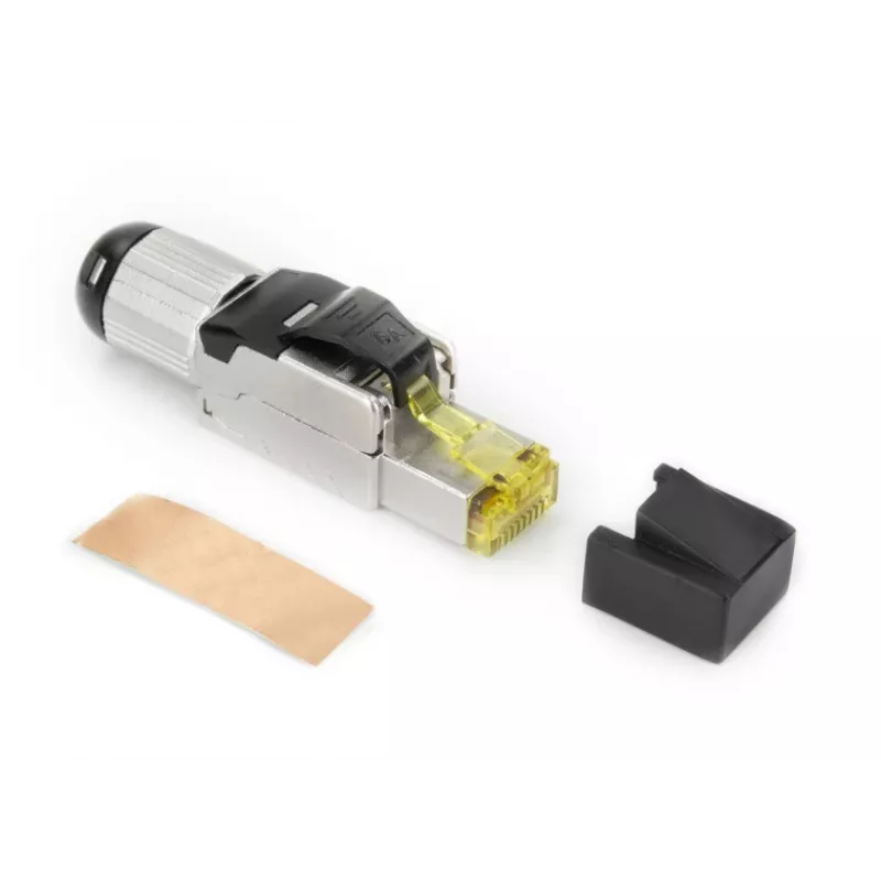 ACT CAT6A RJ45 lauko kištukas, ekranuotas, beįrankis, 4PPoE 100W