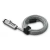 Hama USB spynelė kombinuota Sidabrinė, Skaidri 1.8 m