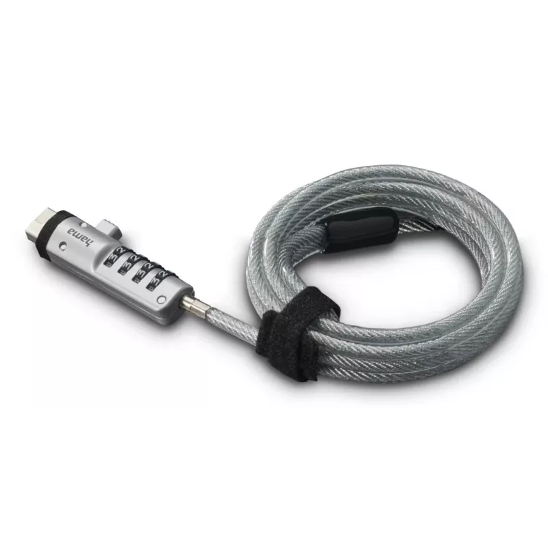 Hama USB spynelė kombinuota Sidabrinė, Skaidri 1.8 m