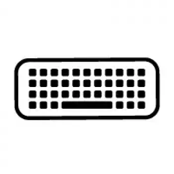 Belaidė pilno dydžio membraninė klaviatūra HP 220 – juoda, RF 2,4 GHz, USB-A imtuvas, QWERTY, skaičių blokas, AAA baterija