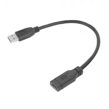 USB adapteris ACT AC7460 USB A kištukas į 24 kontaktų USB‑C lizdą, 20 cm, 5 Gbps