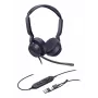 Yealink UH42 Dual Teams USB-C/A ausinės, laidinės, skambučiams/muzikai, 20–20000 Hz, 160 g, juodos