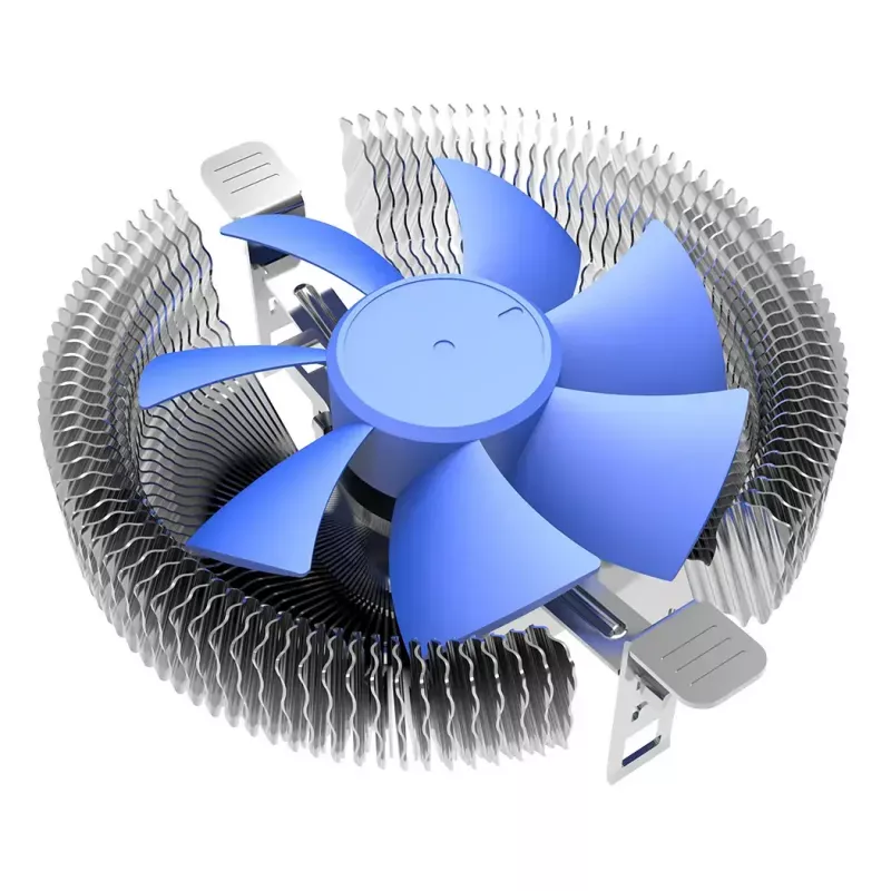 Aušintuvas PCCOOLER E90 Top-Blow CPU Cooler 8 cm 1000-2000 RPM hidraulinis guolis mėlynas