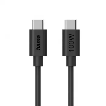 Hama 00086448 USB-C laidas USB 2.0 1,2 m juodas