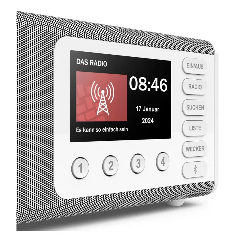 Asmeninis radijo imtuvas Hama DR1001 DAB DAB+ FM skaitmeninis tiuneris 5W