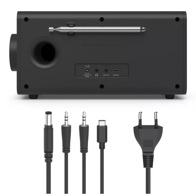 Asmeninis radijo imtuvas Hama DR1001 Skaitmeninis DAB DAB+ FM 5W TFT Ekranas