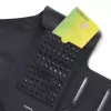 Juosmens krepšys Hama 00019861 Lycra juodas su užtrauktuku