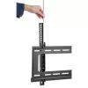 Manhattan lauko TV laikiklis su pakreipimu ir apsauga nuo vagystės, 37–65 colių, VESA 200x200–600x400 mm, maks. 80 kg