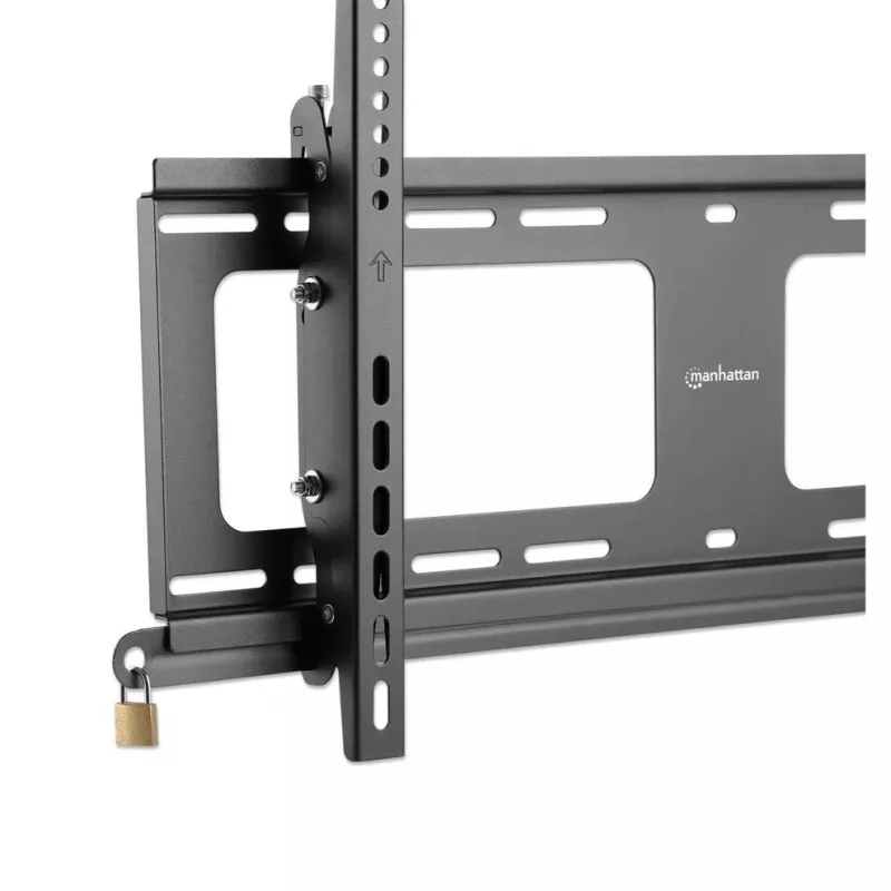 Manhattan lauko TV laikiklis su pakreipimu ir apsauga nuo vagystės, 37–65 colių, VESA 200x200–600x400 mm, maks. 80 kg