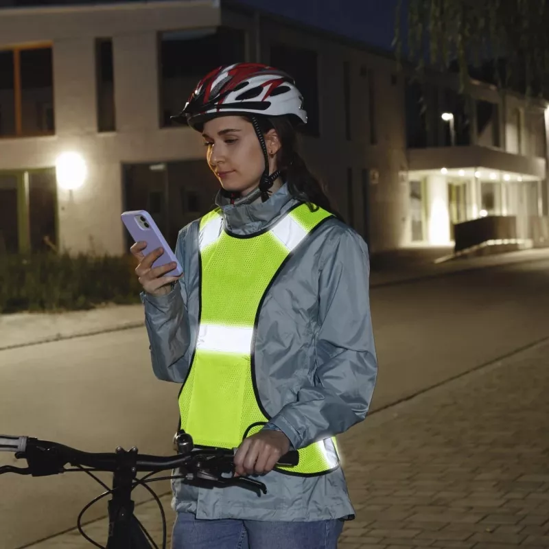 Hama 00178143 atšvaitinė liemenė geltona vieno dydžio