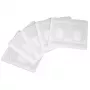 Hama lipnūs SD kortelių įdėklai, 5 vnt., MMC, SD, 2 kortelės, polipropilenas, skaidrūs, balti, 75 mm, 70 mm