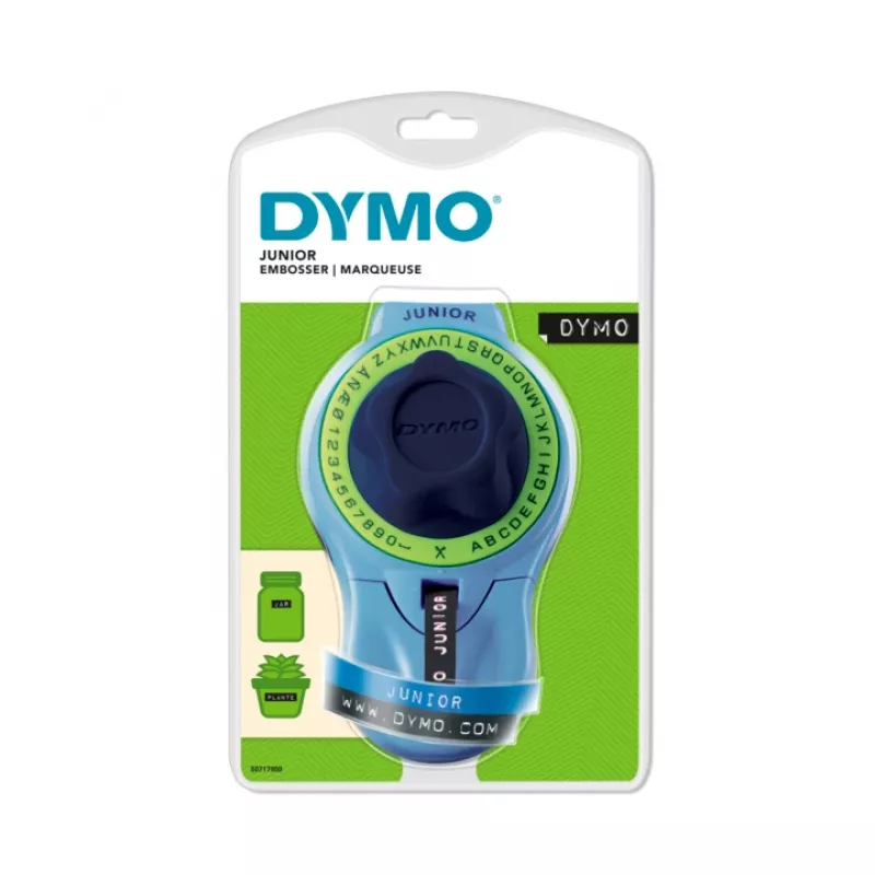 DYMO ® JUNIOR Įspaudimo žymeklis, Mėlyna, Žalia
