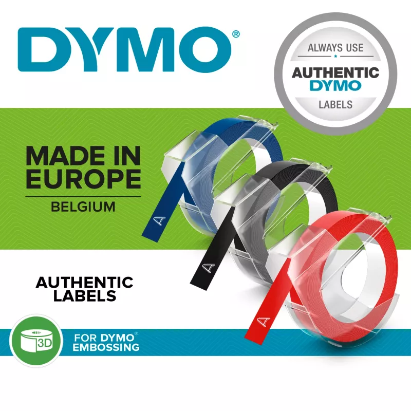 DYMO ® JUNIOR Įspaudimo žymeklis, Mėlyna, Žalia