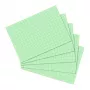 Herlitz 10901452 Kortelės indeksinės žalios 100 vnt languotas popierius 170 g/m²