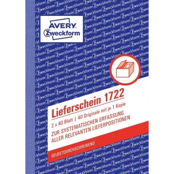 Apskaitos knygelė A6 Avery 1722