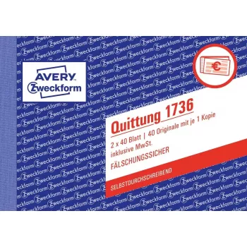 Apskaitos knygelė A6 Avery 1736