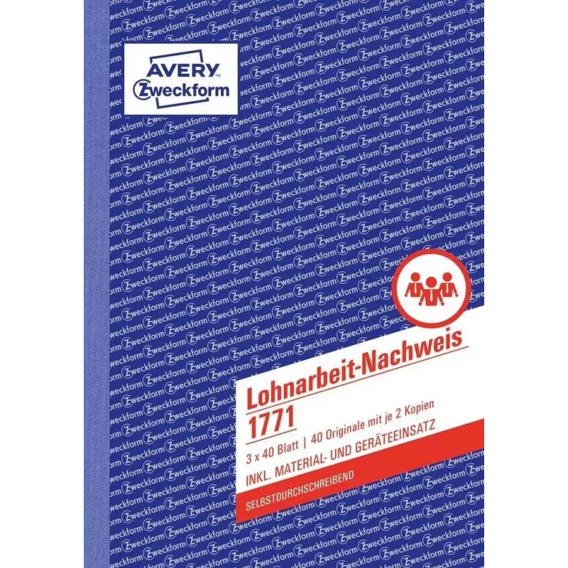 Verslo forma Avery 1771 A5