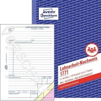 Verslo forma Avery 1771 A5