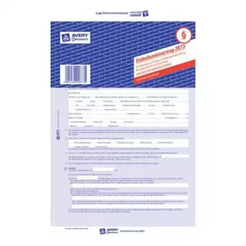 Avery 2873 registrų popierius